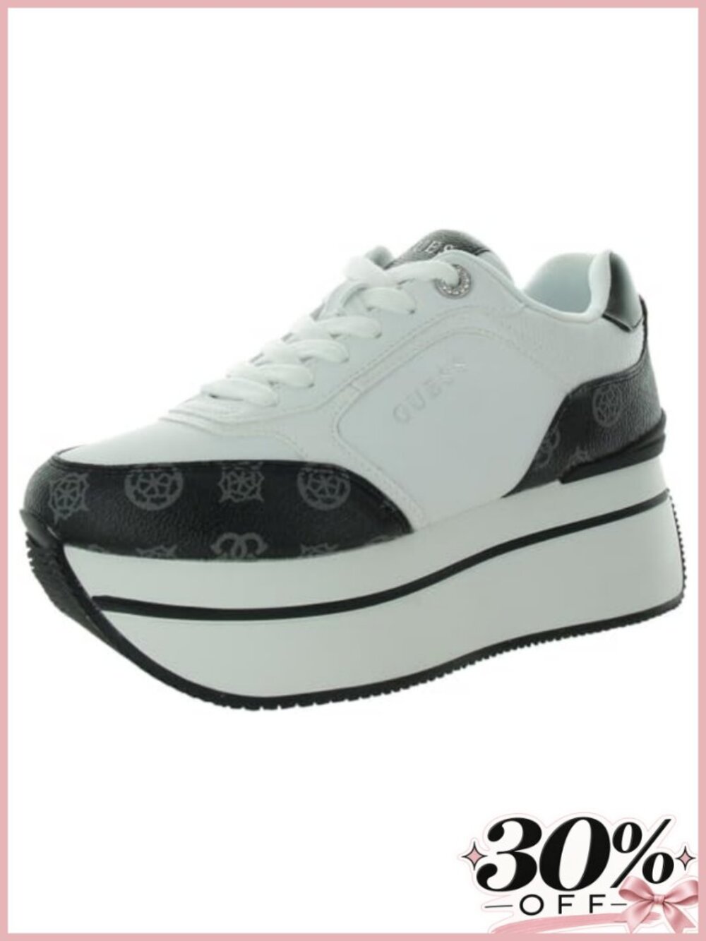 Women's Chunky Platform Lace-Up Fashion Sneakers
